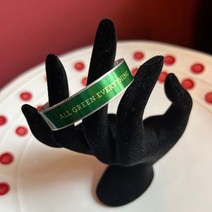 Zass design brew cuff -All Green Everything - never worn